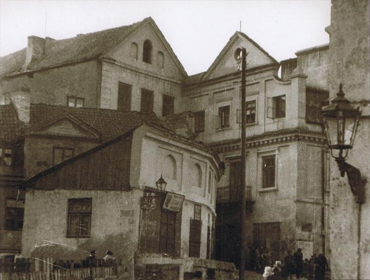 archiwa fotografia miasta polskie Lublin - kamienice przy bramie grodzkiej.JPG