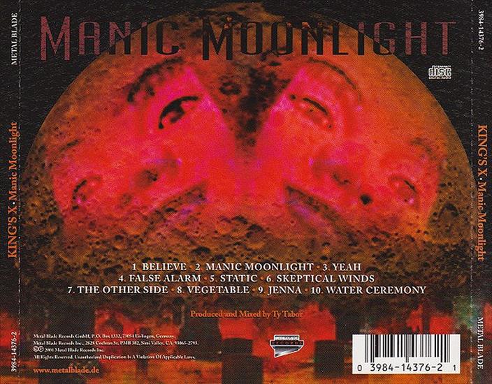 Kings X - 2001 - Manic Moonlight 2001 - Back.jpg