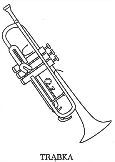 Instrumenty muzyczne-czarno-białe - kolorowanki-instrumenty muzyczne 028.jpg