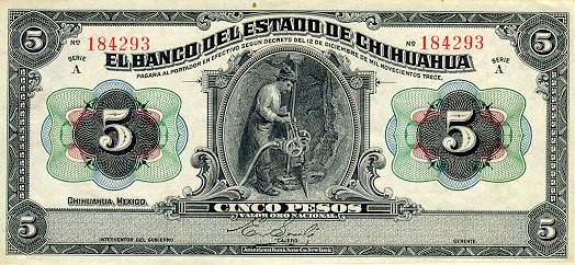 Meksyk - 1913 - 5 pesos a.jpg