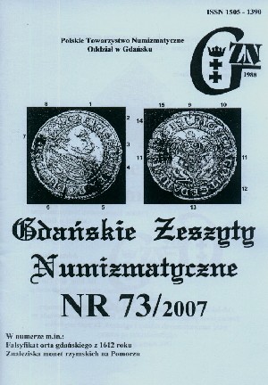 Gdanskie Zeszyty Numizmatyczne - GZN_73.JPG