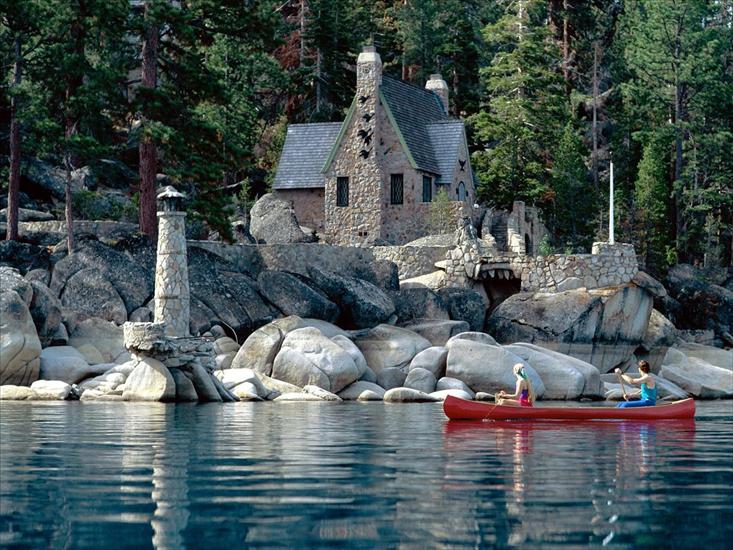 3 - Sight Seeing by Canoe, Lake Tahoe - 1600x1200 - .jpg