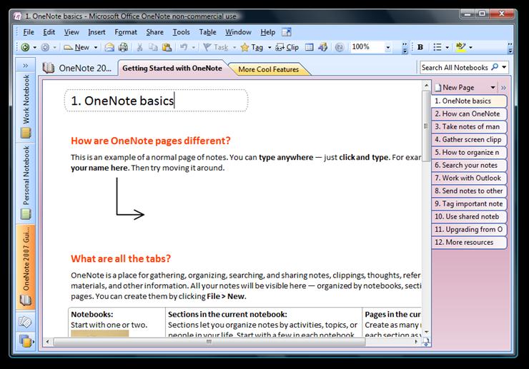 Microsoft Office 2007 PL - OneNote 2007.png