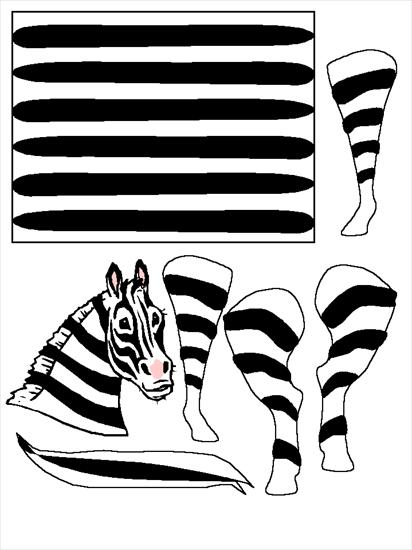 z rolki papieru zwierzątka - zebra.gif