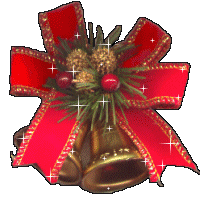 Gify-dzwonki - dzwonek z czerwona kokarda.gif