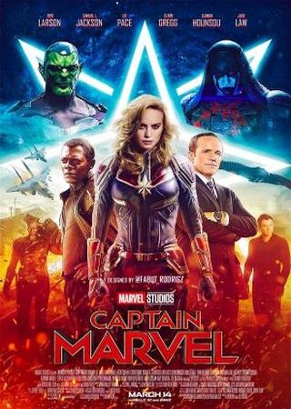  Avengers 2019 KAPITAN MARVEL - Kapitan Marvel 2019 Poster MARCH 14.jpg