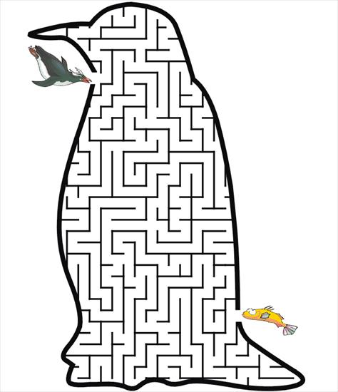 połącz kropki - labirynt - Penguin-Maze.gif