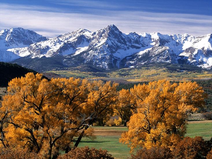 Krajobrazy Natura - Autumn Colors, Sneffels Range, Colorado.jpg