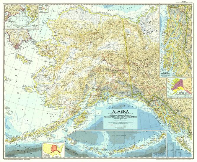 National Geografic - Mapy - USA - Alaska 1956.jpg
